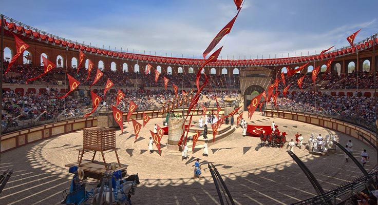 Le Puy du fou, en Vend&eacute;e