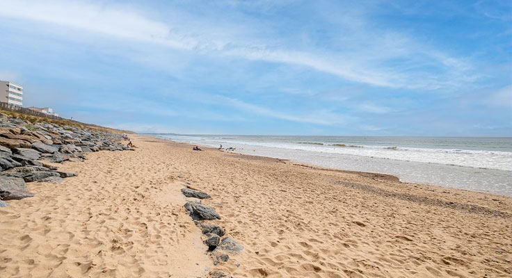 La plage des mouettes, &agrave; Saint-Jean-de-Monts