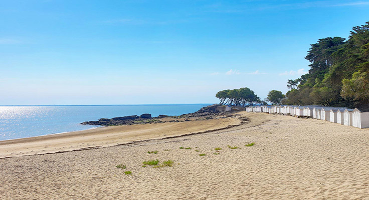 Plage sur l'&icirc;le de Noirmoutier